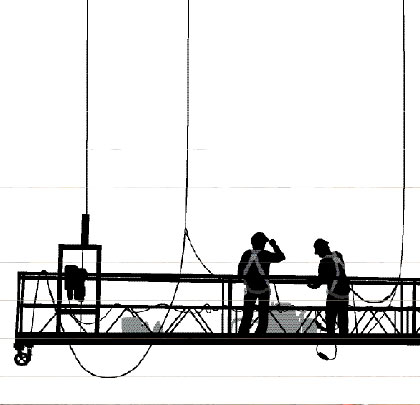 workers on scafolding