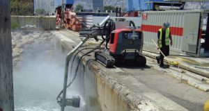 Just Add Water robotic hydrodemolition