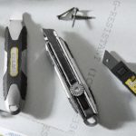Die-cast aluminum utility knives