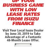 ISUZU Low Lease Rates