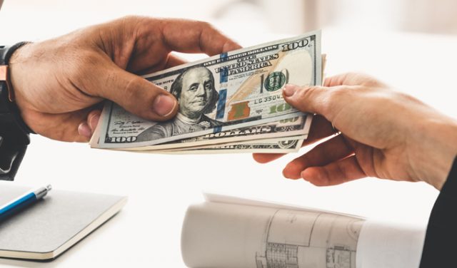 Transfer of money from hand to hand. managing cash flow
