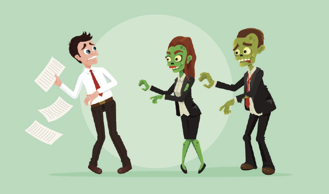 Workplace Zombies: How to Avoid the Living Dead | Modern Contractor  Solutions