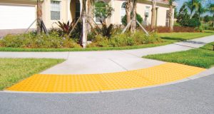 Truncated Domes Provide Safety Cues Underfoot