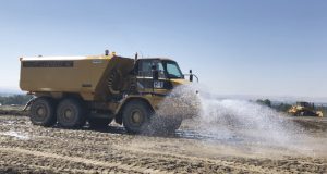 Think Tank: Custom Water Tank Improves Efficiency on Jobsites water tank on jobsite