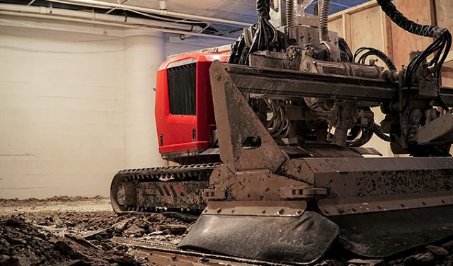 Aqua Cutter 710 hydrodemolition robot from Aquajet Systems AB