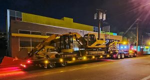 55-Ton Traveling Axle Trailer