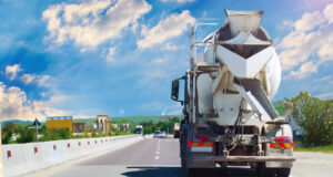 Concrete Production ready-mix concrete truck