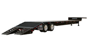 Demco Side Dump and Drop Deck Trailers