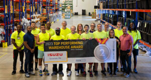 ISUZU’S SCRANTON PARTS DISTRIBUTION CENTER NAMED ONE OF NORTH AMERICA’S TOP-PERFORMING WAREHOUSES