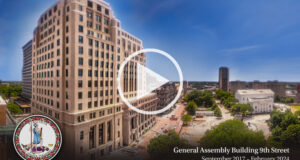 Construction of New Virginia General Assembly in 4K Time-lapse Video