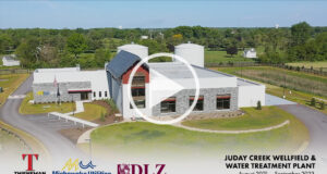 Construction of Indiana Water Treatment Plant in 4K Time-lapse Video