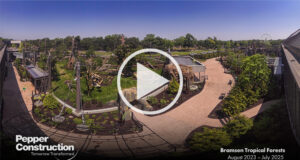 4K Time-Lapse: Construction of Brookfield Zoo Chicago’s Tropical Forests