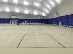 Scheels Sports Park Dome Shines