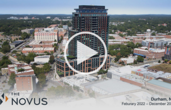 4K Time-lapse: Watch a 27-Story Tower Rise in Downtown Durham